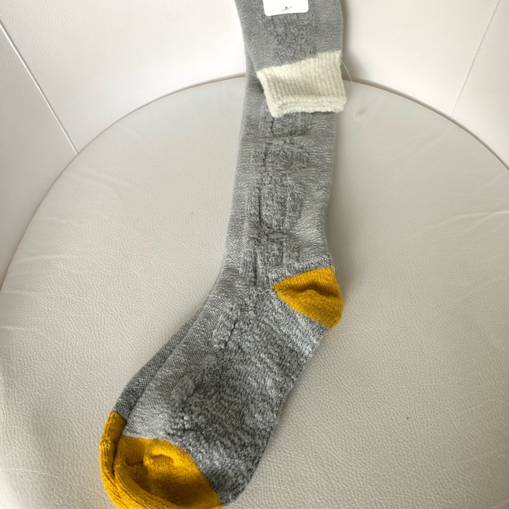 Aerie otk cable knit sock NWT